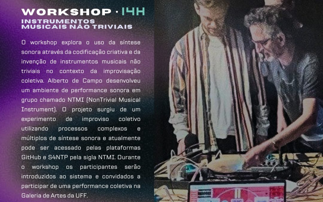 WORKSHOP: INSTRUMENTOS MUSICAIS NÃO TRIVIAIS